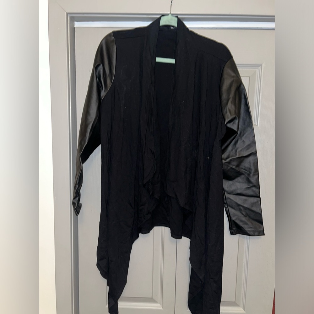 Torrid stretch leather jacket